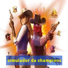 simulador da champions